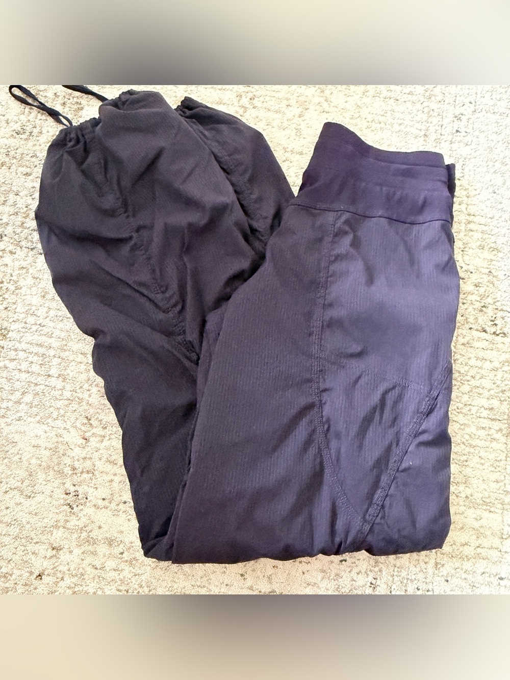 lululemon dance studio jogger size 4 dark purple lined